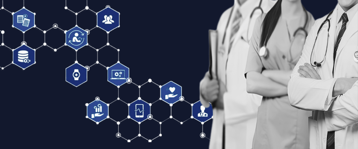 Healthcare Solutions Architecture - FHIR API Interoperability & Patient Data Governance Diagram